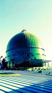 گنبد سبز رنگ
